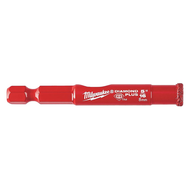 Milwaukee 5/16 8mm Diamond Plus One-piece Hole Saw 49560507