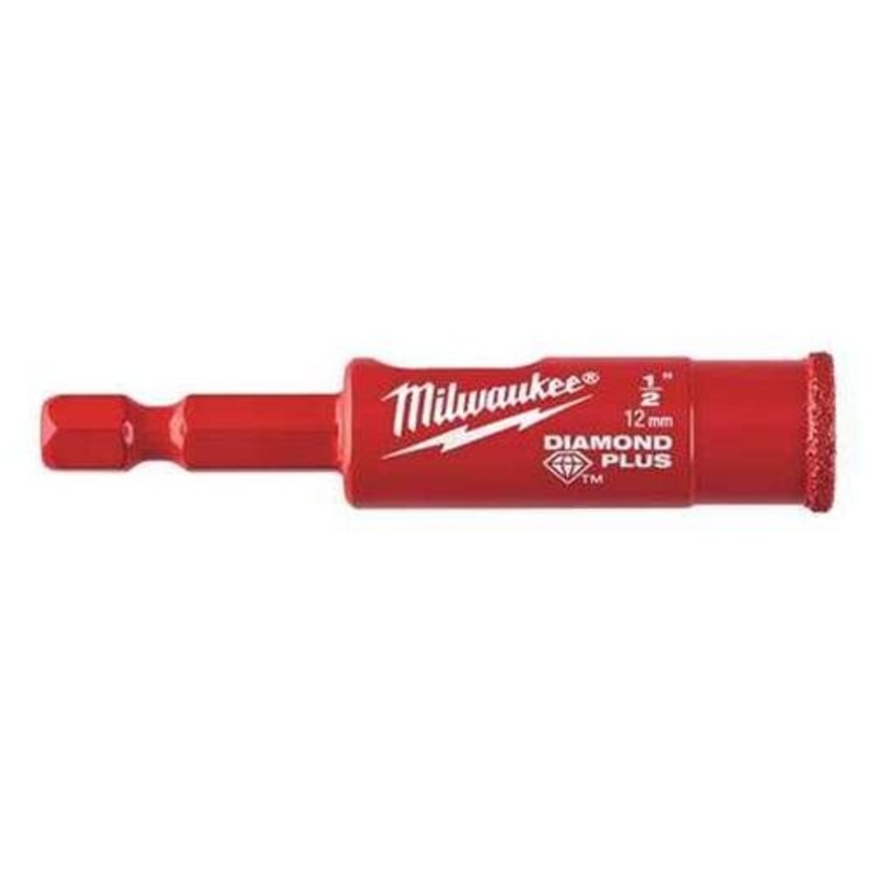 Milwaukee 1/2 12mm Diamond Plus One-piece Hole Saw 49560511