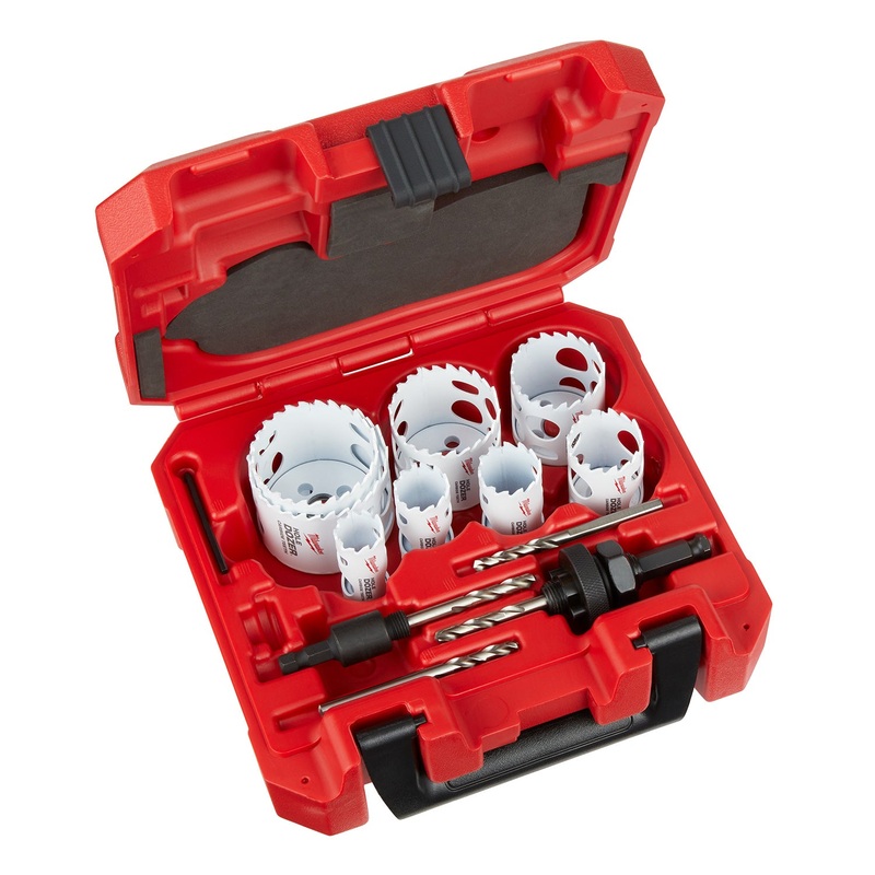 Milwaukee 12 Piece Hole Dozer With Carbide Teeth Hole Saw Kit 49223090