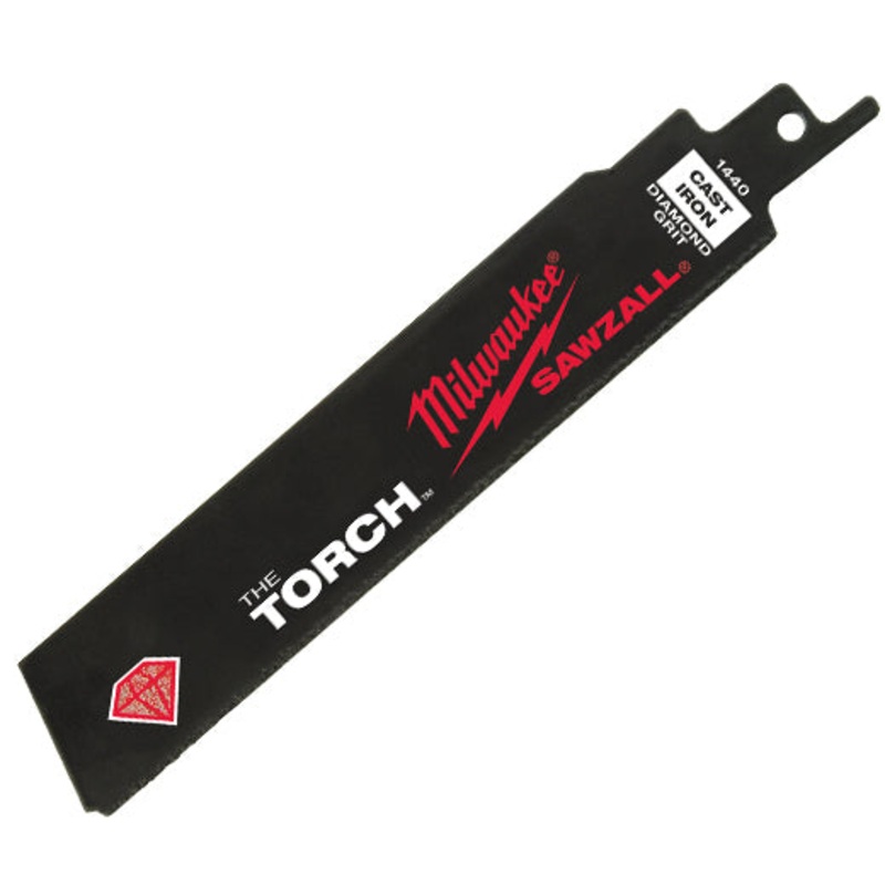 Milwaukee 150mm 6 Diamond Grit Recip Blade Sawzall Blade 48001440
