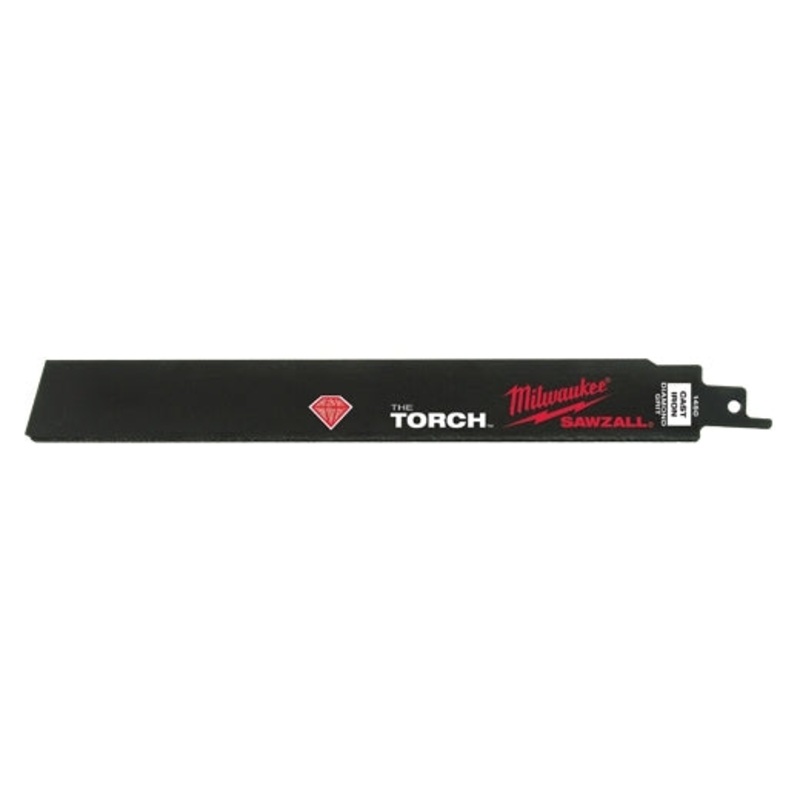 Milwaukee 230mm 9 Diamond Grit Recip Blade Sawzall Blade 48001450