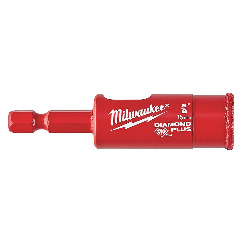 Milwaukee 5/8 15mm Diamond Plus One-piece Hole Saw 49560513