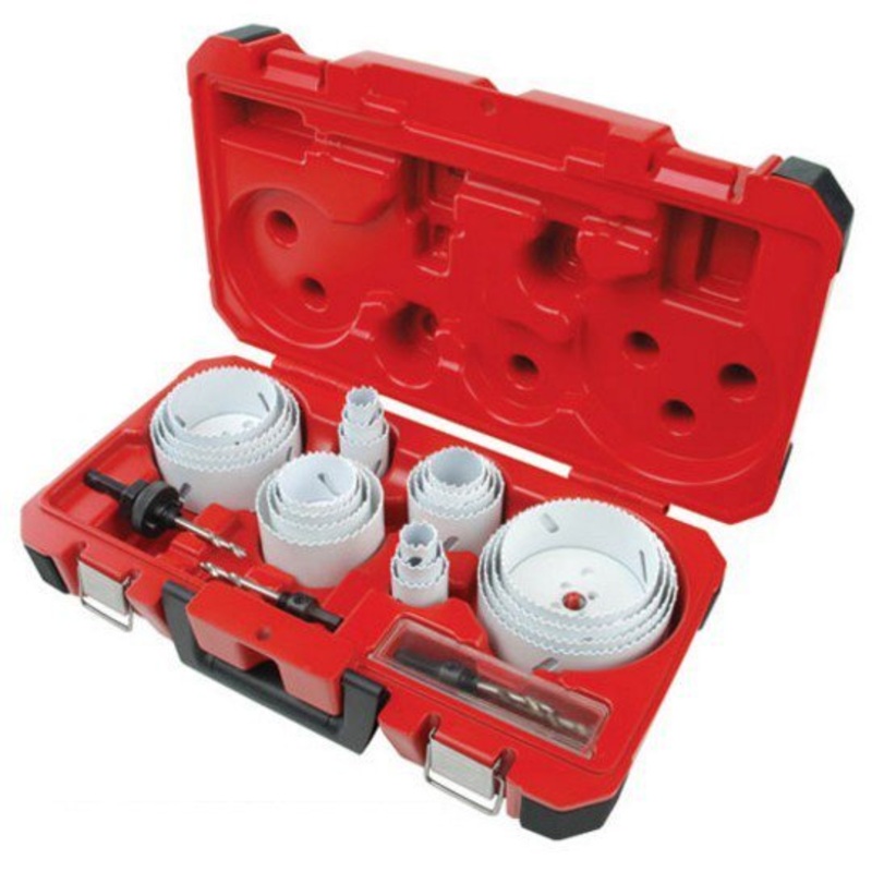Milwaukee Pro 28 Piece Ice Hardened Hole Saw Set 49224185