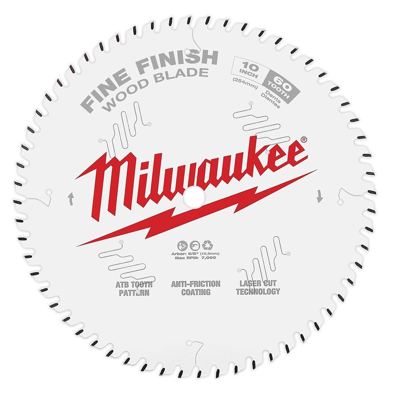 Milwaukee 10 254mm 40T Fine Finish Blade 48408028