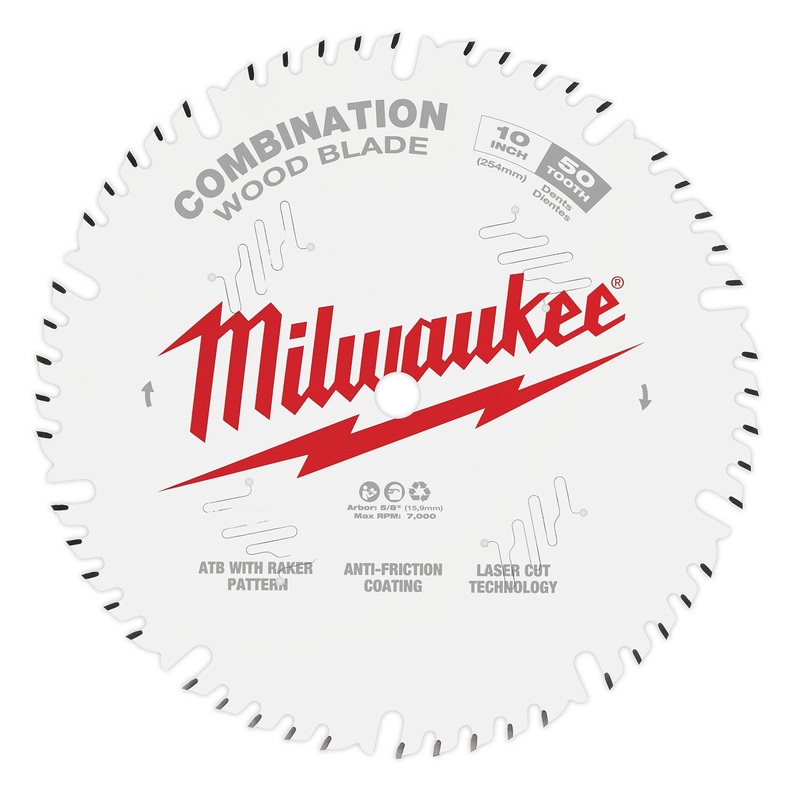 Milwaukee 10 254mm 50T Combination Blade 48408026