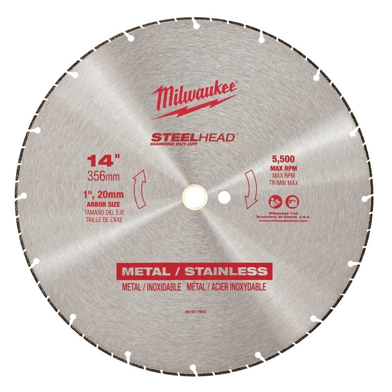 Milwaukee 14 356mm STEELHEAD Diamond Cut-Off 49937840