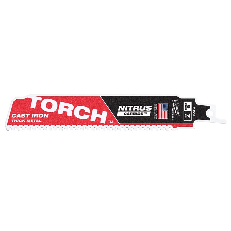 Milwaukee 150mm Sawzall TORCH with Nitrus Carbide 1pk 48005261