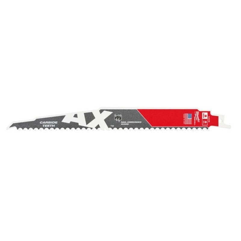 Milwaukee 230mm Sawzall Carbide Ax Blade 48005226