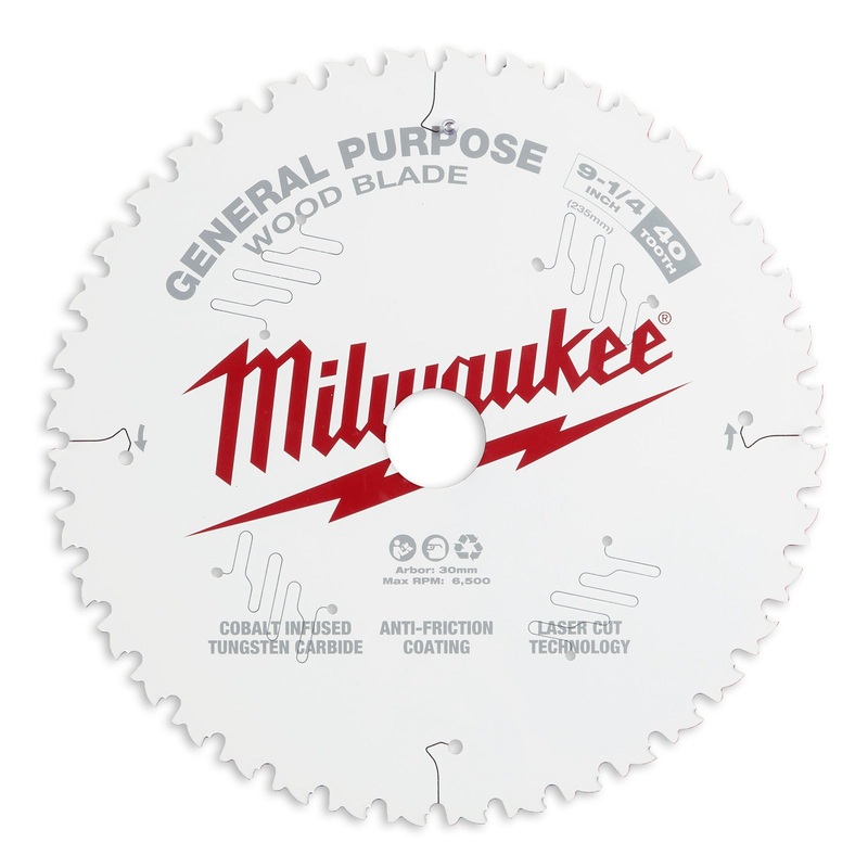 Milwaukee 235mm (9 1/4) Fine Finish 40T Circular Saw Blade 48408926