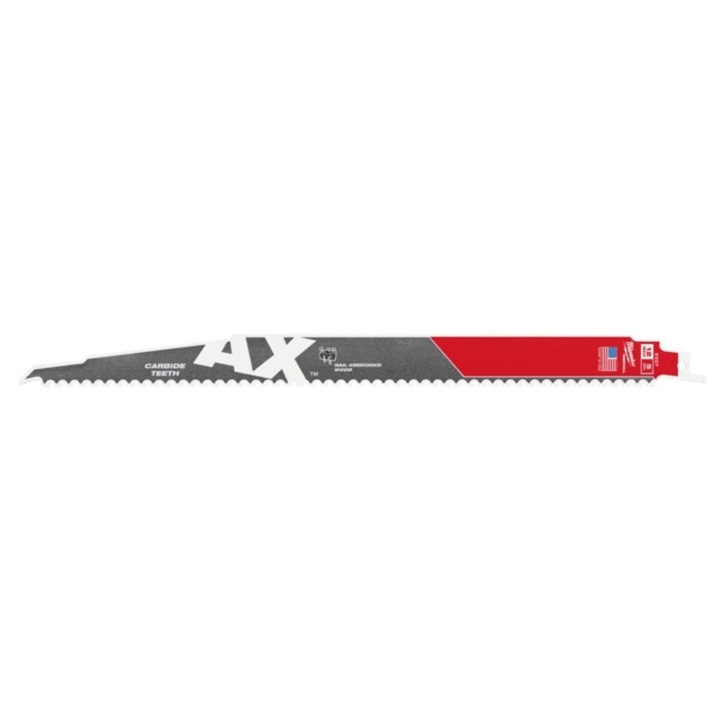 Milwaukee 300mm Sawzall Carbide Ax Blade 48005227