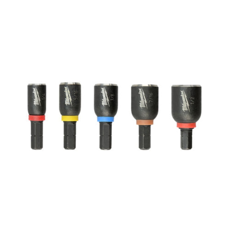Milwaukee 5 Piece Shockwave Insert Nut Driver Set 49664563