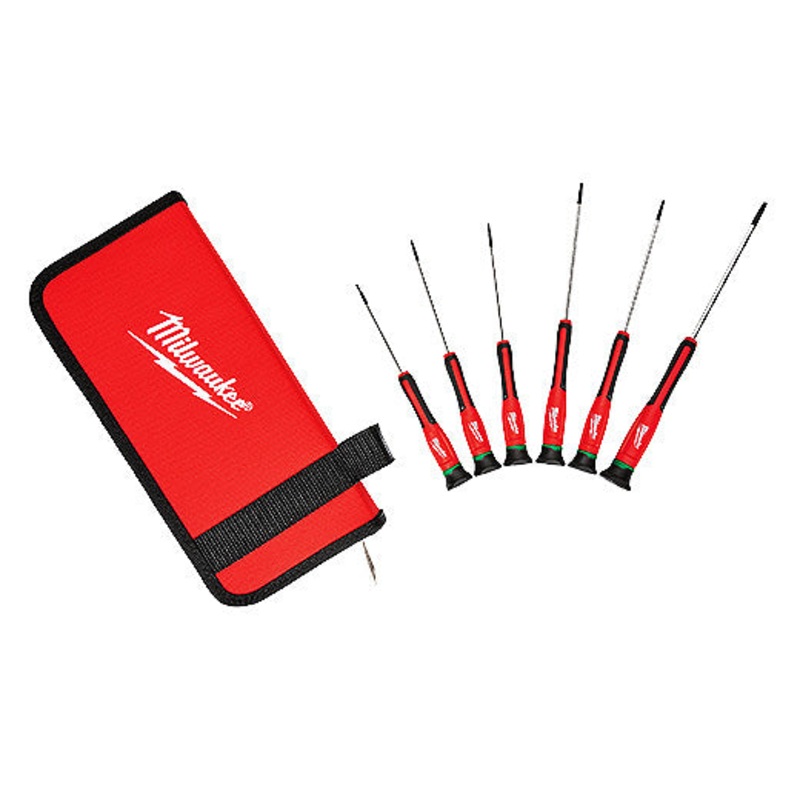 Milwaukee 6 Piece Torx Precision Screwdriver Set 48222610