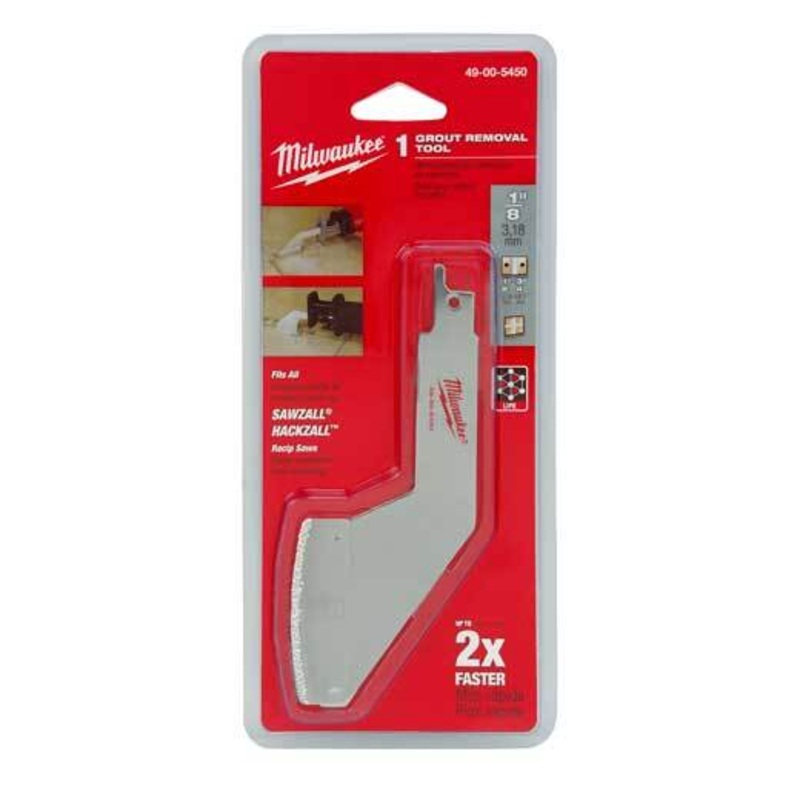 Milwaukee Grout Remover Blade Sawzall Blade 49005450