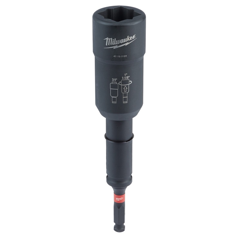 Milwaukee Shockwave LineMan’s Distribution Utility Socket 3-in-1 49665101