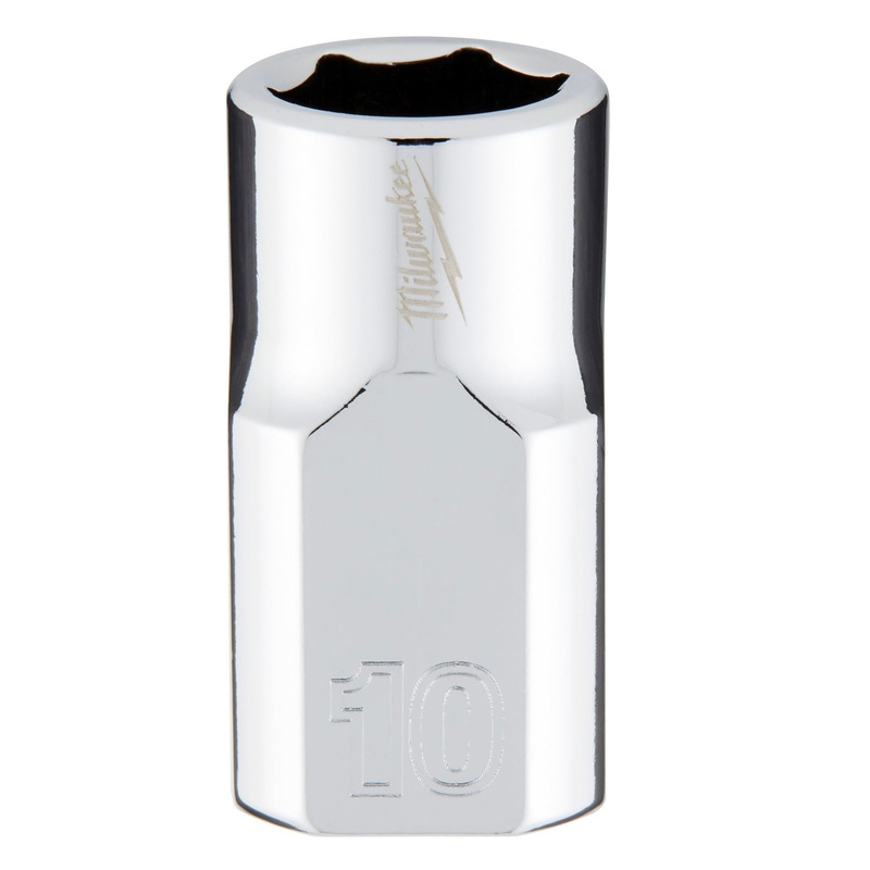 Milwaukee 10mm Metric Standard 3/8 Drive Socket 45349080