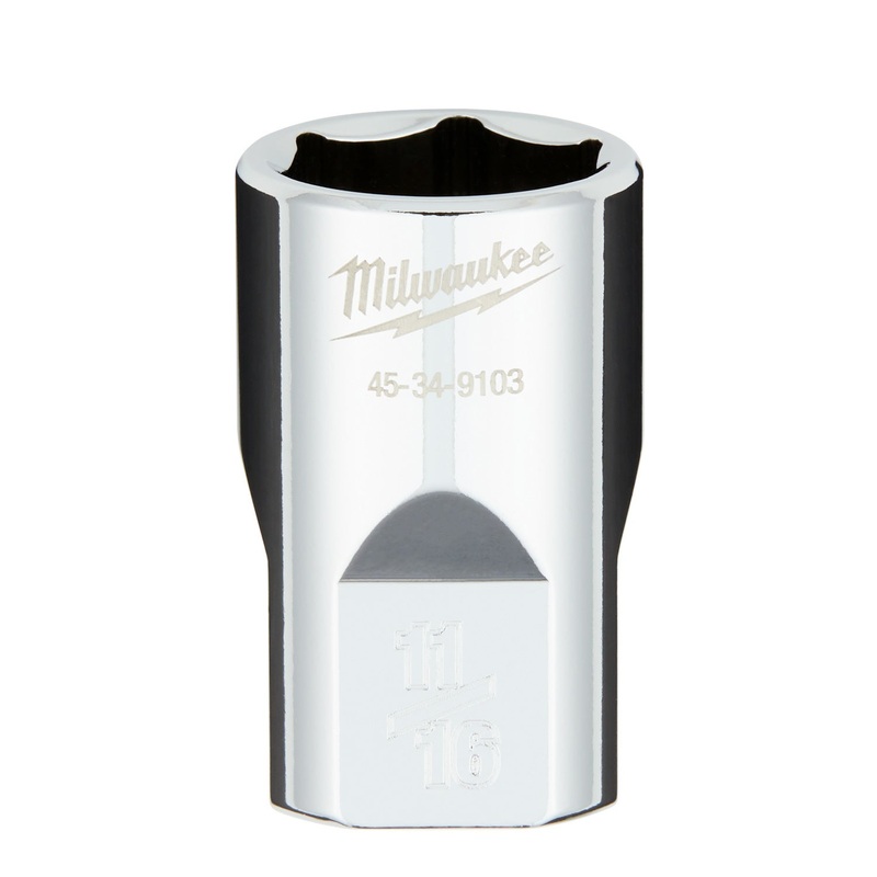 Milwaukee 11/16 1/2 Drive Socket 45349103