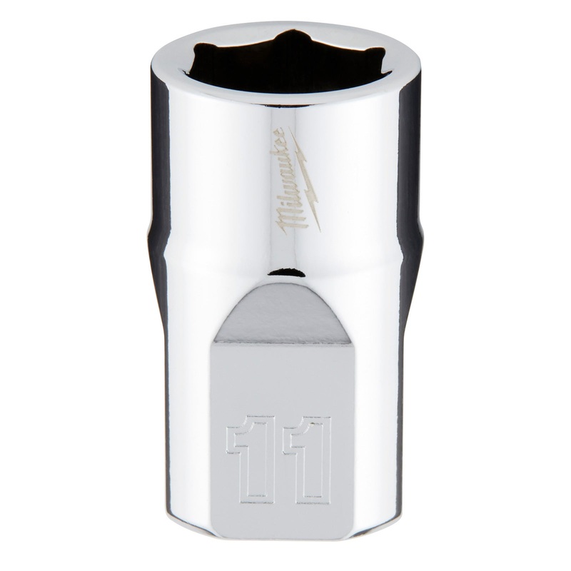 Milwaukee 11mm Metric Standard 3/8 Drive Socket 45349081