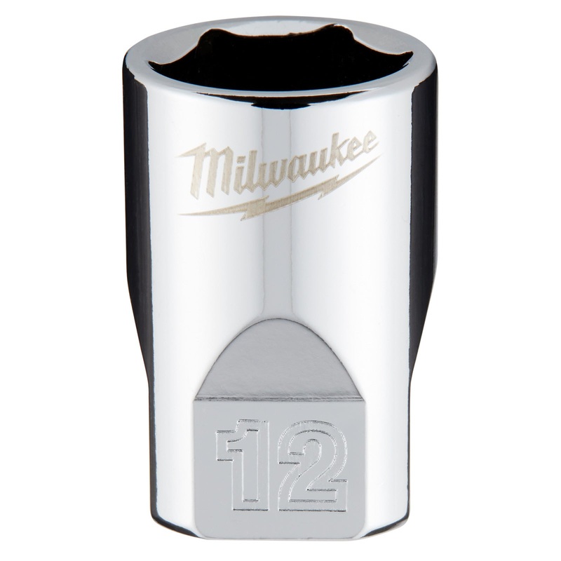Milwaukee 12mm Standard Metric 1/4 Drive Socket 45349038