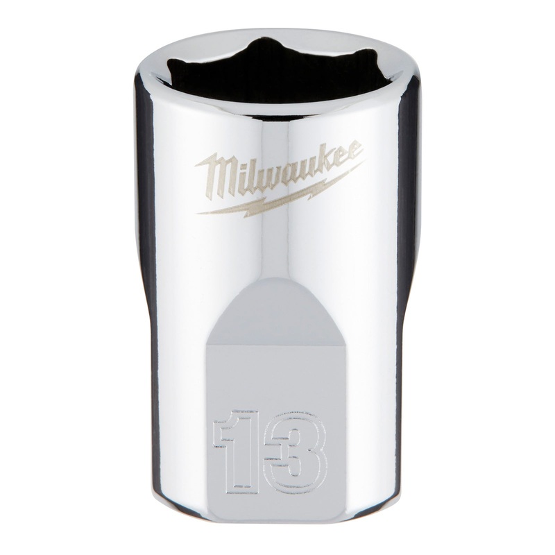 Milwaukee 13mm Metric Standard 3/8 Drive Socket 45349083