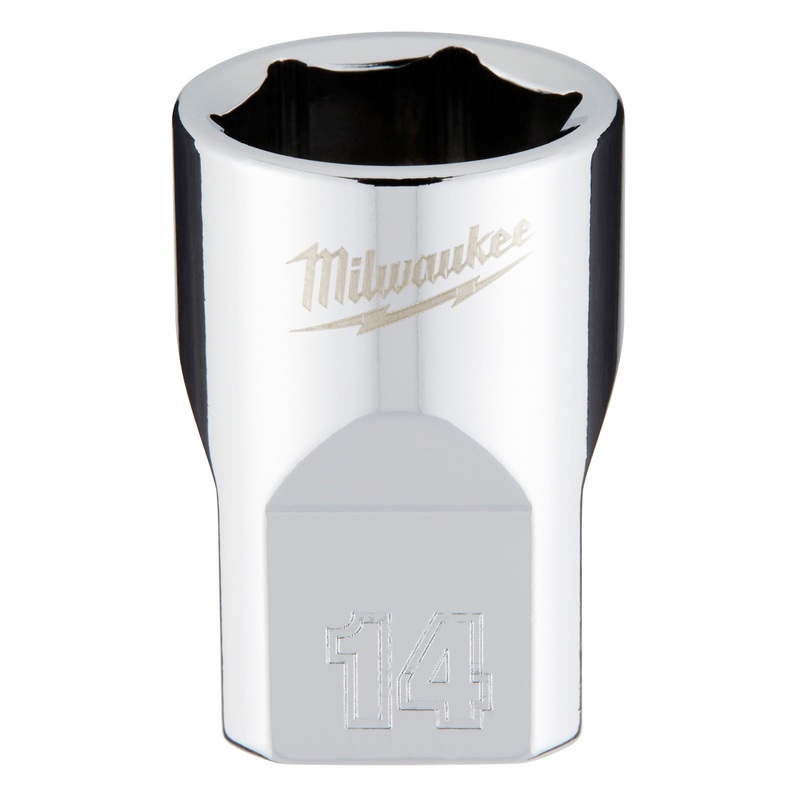 Milwaukee 14mm Metric Standard 3/8 Drive Socket 45349084