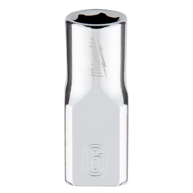 Milwaukee 6mm Standard Metric 1/4 Drive Socket 45349032
