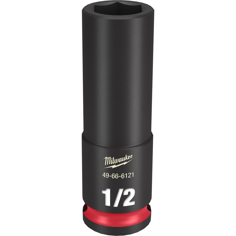 Milwaukee Shockwave 3/8 Drive 1/2 Deep 6 Point Impact Socket 49666121