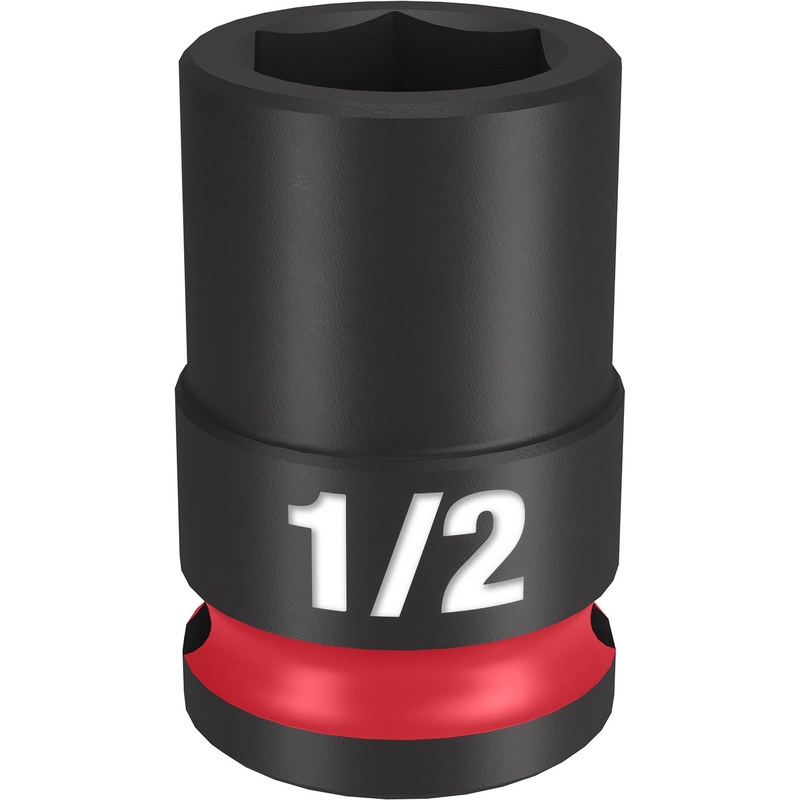 Milwaukee Shockwave 3/8 Drive 1/2 Standard 6 Point Impact Socket 49666106