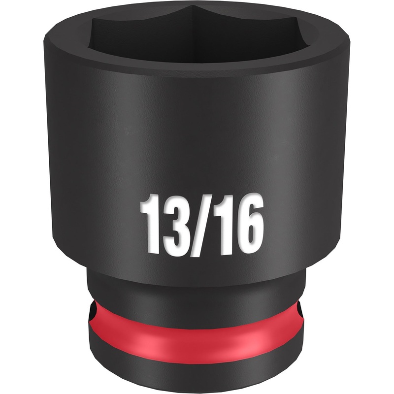 Milwaukee Shockwave 3/8 Drive 13/16 Standard 6 Point Impact Socket 49666111