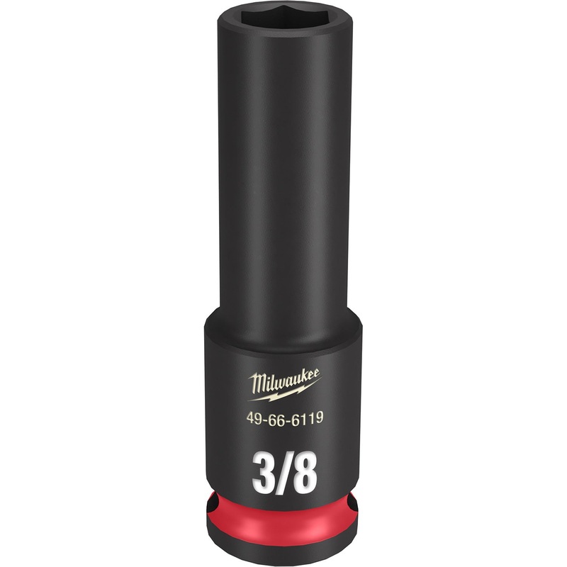 Milwaukee Shockwave 3/8 Drive 3/8 Deep 6 Point Impact Socket 49666119