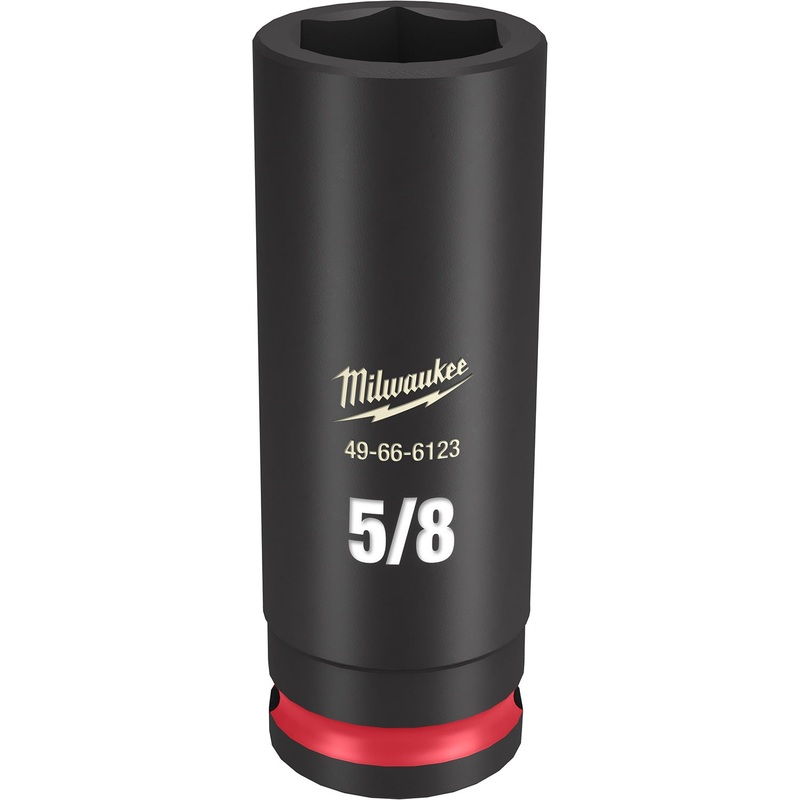 Milwaukee Shockwave 3/8 Drive 5/8 Deep 6 Point Impact Socket 49666123