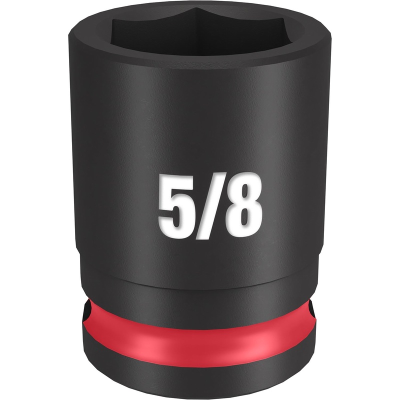 Milwaukee Shockwave 3/8 Drive 5/8 Standard 6 Point Impact Socket 49666108