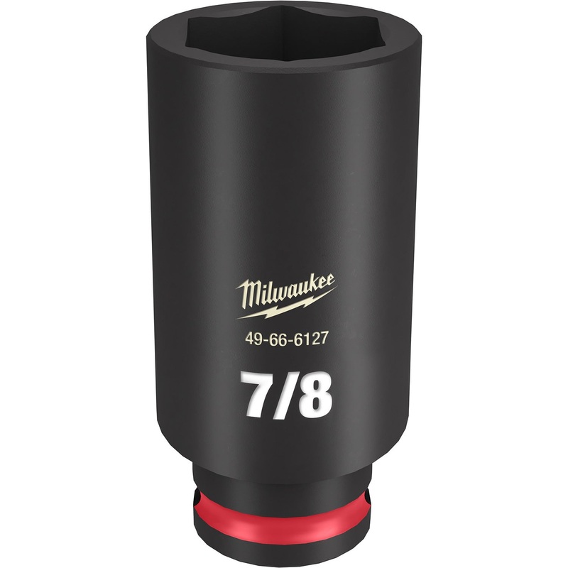 Milwaukee Shockwave 3/8 Drive 7/8 Deep 6 Point Impact Socket 49666127