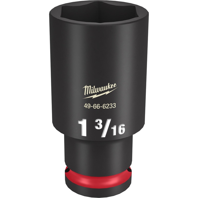 Milwaukee Shockwave 1/2 Drive 1-3/16 Deep 6 Point Impact Socket 49666233