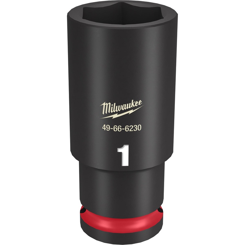Milwaukee Shockwave 1/2 Drive 1 Deep 6 Point Impact Socket 49666230
