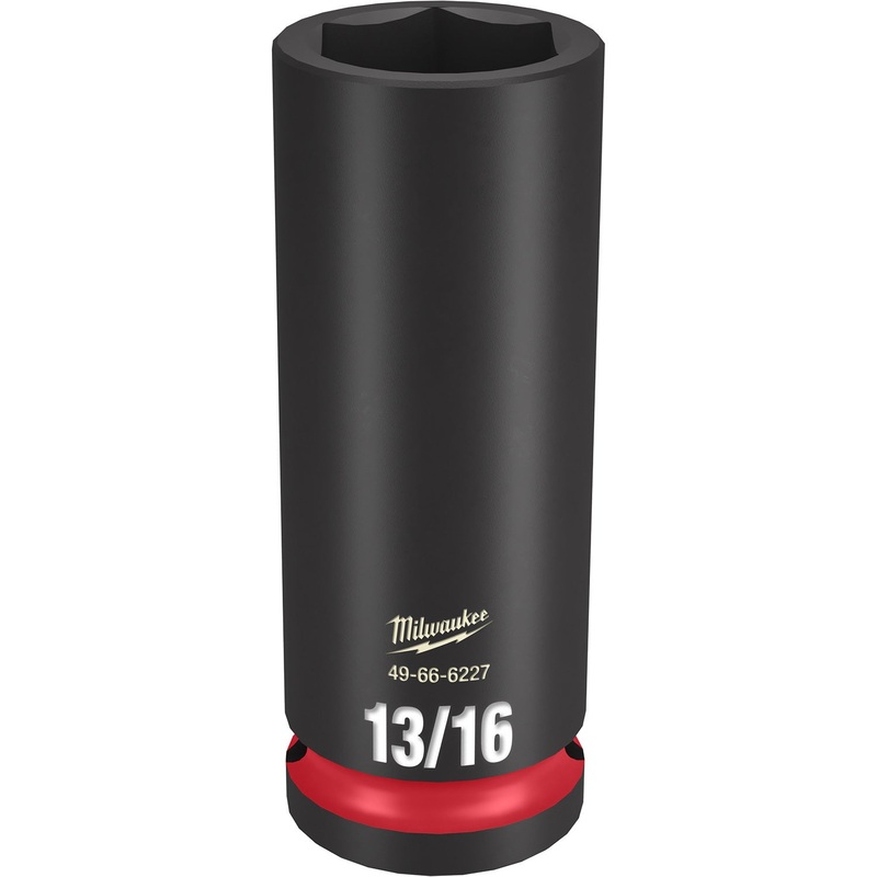 Milwaukee Shockwave 1/2 Drive 13/16 Deep 6 Point Impact Socket 49666227
