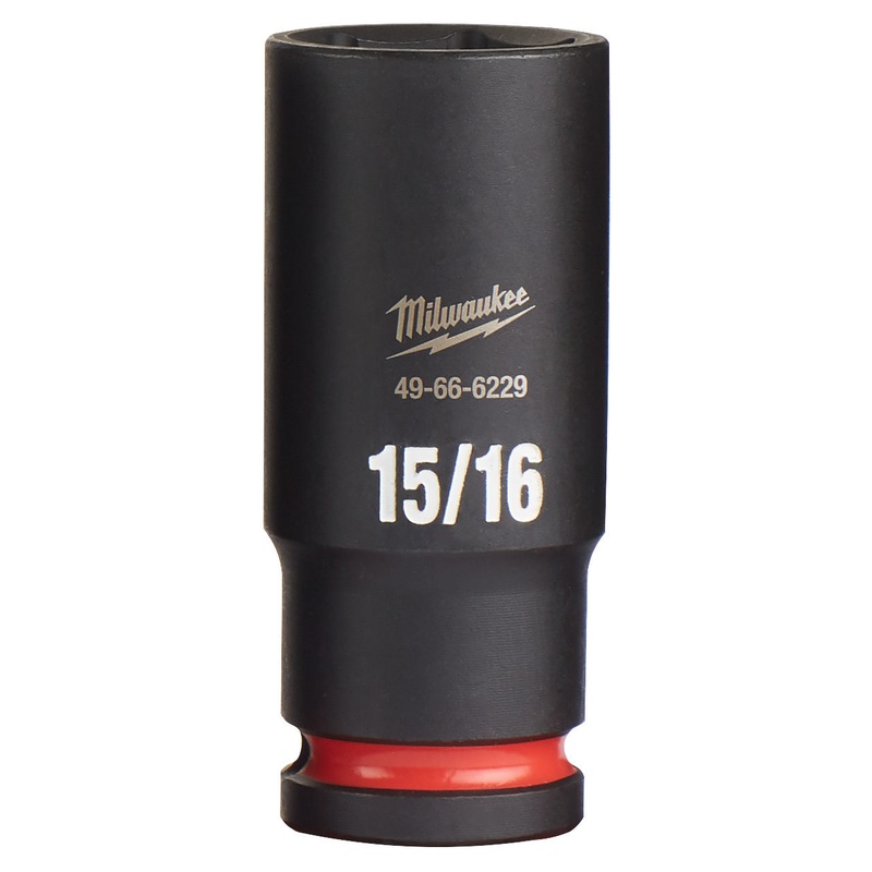 Milwaukee Shockwave 1/2 Drive 15/16 Deep 6 Point Impact Socket 49666229