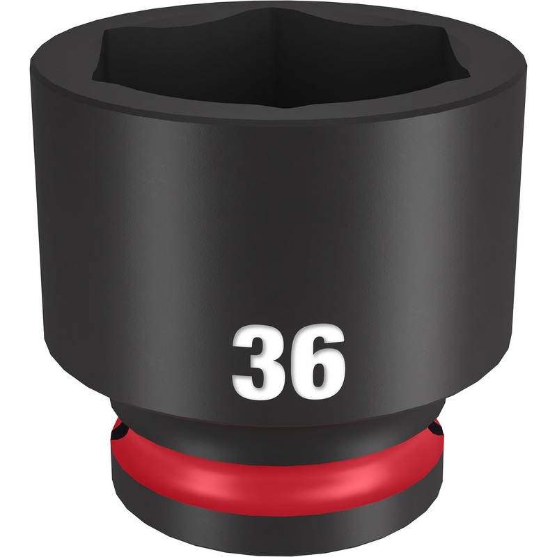 Milwaukee Shockwave 1/2 Drive 36mm Standard 6 Point Impact Socket 49666268