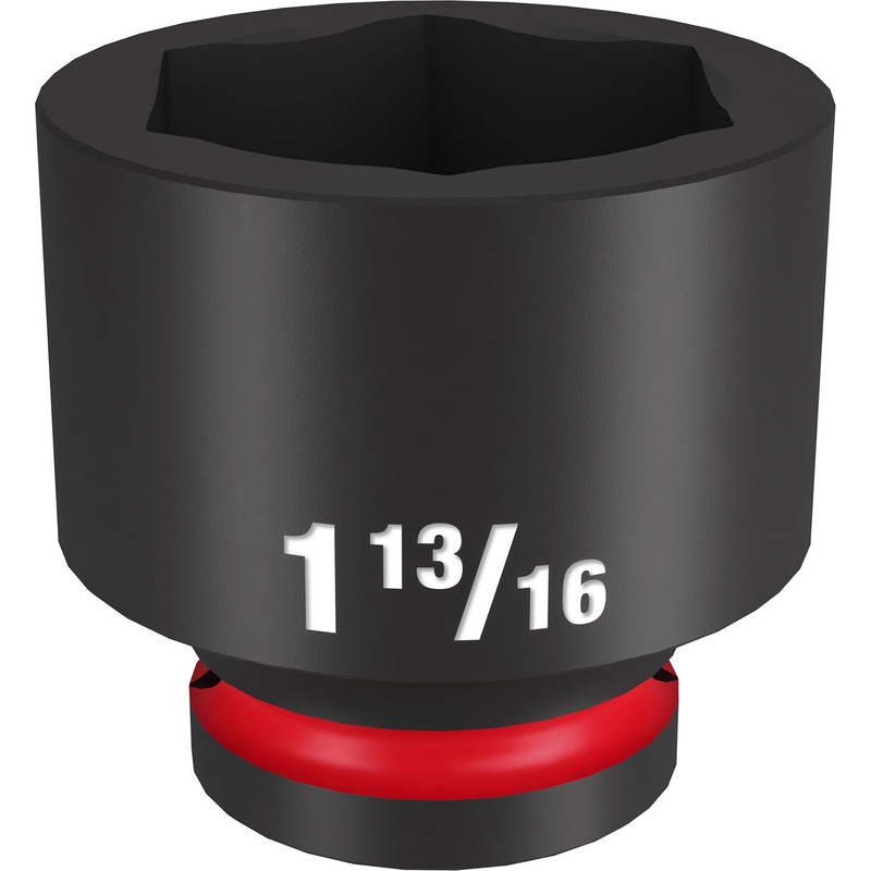 Milwaukee Shockwave 3/4 Drive 1-13/16 Standard 6 Point Impact Socket 49666320