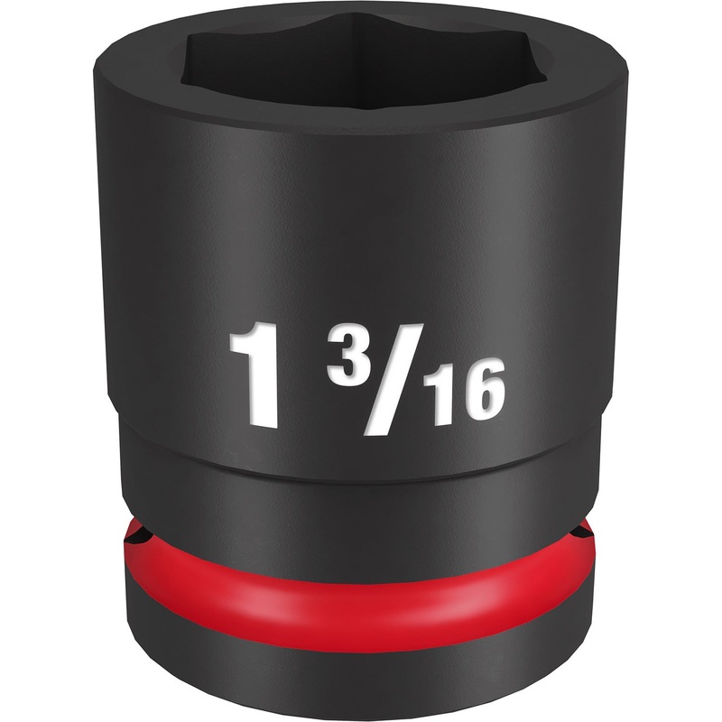 Milwaukee Shockwave 3/4 Drive 1-3/16 Standard 6 Point Impact Socket 49666310