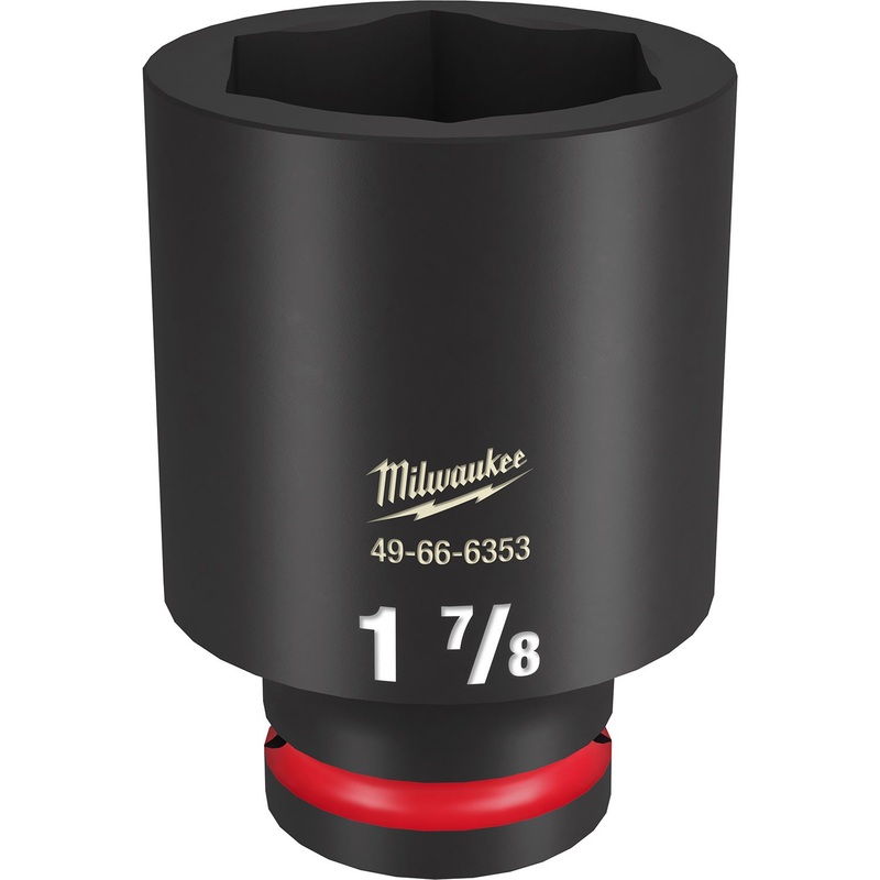 Milwaukee Shockwave 3/4 Drive 1-7/8 Deep 6 Point Impact Socket 49666353
