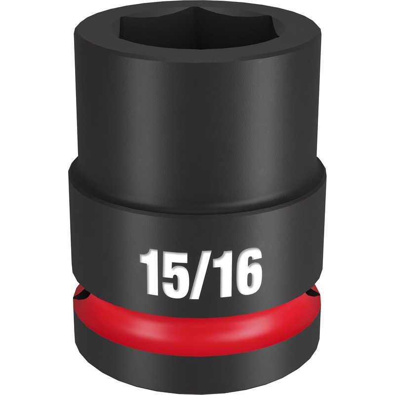 Milwaukee Shockwave 3/4 Drive 15/16 Standard 6 Point Impact Socket 49666306