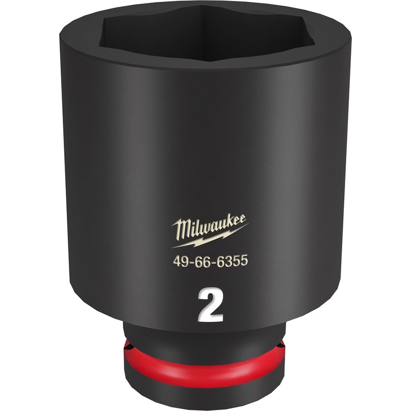 Milwaukee Shockwave 3/4 Drive 2 Deep 6 Point Impact Socket 49666355