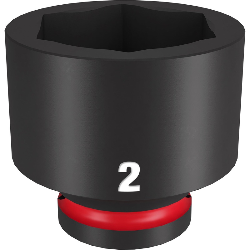 Milwaukee Shockwave 3/4 Drive 2 Standard 6 Point Impact Socket 49666323