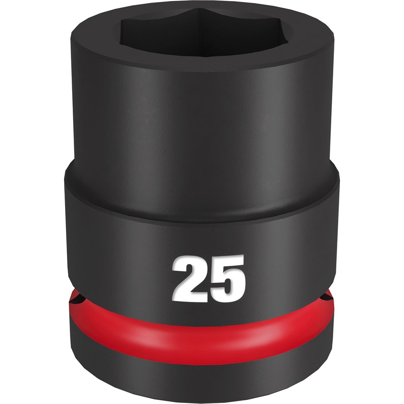 Milwaukee Shockwave 3/4 Drive 25mm Standard 6 Point Impact Socket 49666363