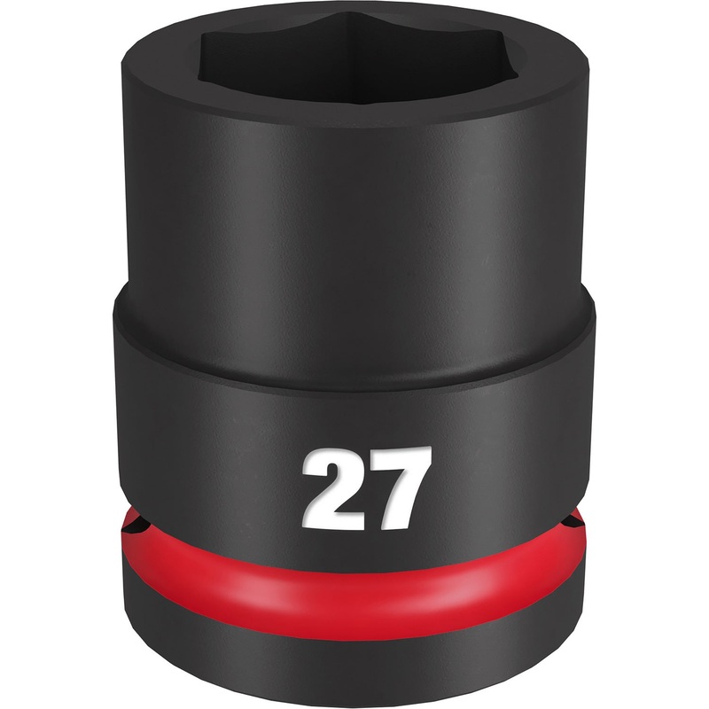 Milwaukee Shockwave 3/4 Drive 27mm Standard 6 Point Impact Socket 49666365