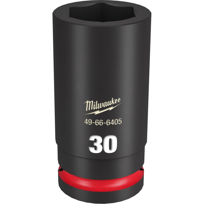 Milwaukee Shockwave 3/4 Drive 30mm Deep 6 Point Impact Socket 49666405