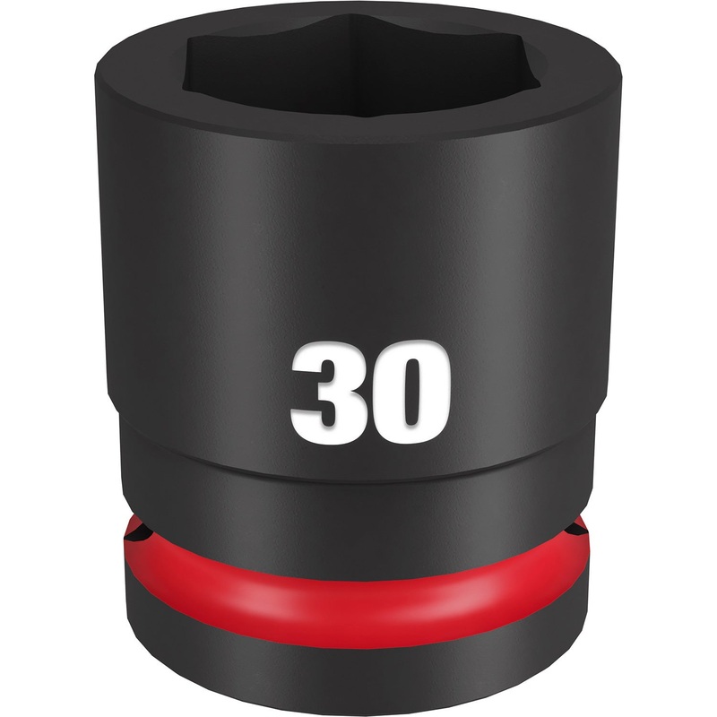 Milwaukee Shockwave 3/4 Drive 30mm Standard 6 Point Impact Socket 49666368