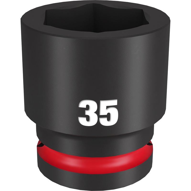 Milwaukee Shockwave 3/4 Drive 35mm Standard 6 Point Impact Socket 49666373