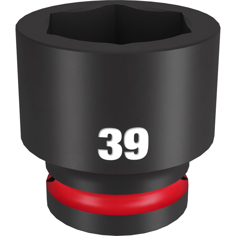 Milwaukee Shockwave 3/4 Drive 39mm Standard 6 Point Impact Socket 49666377