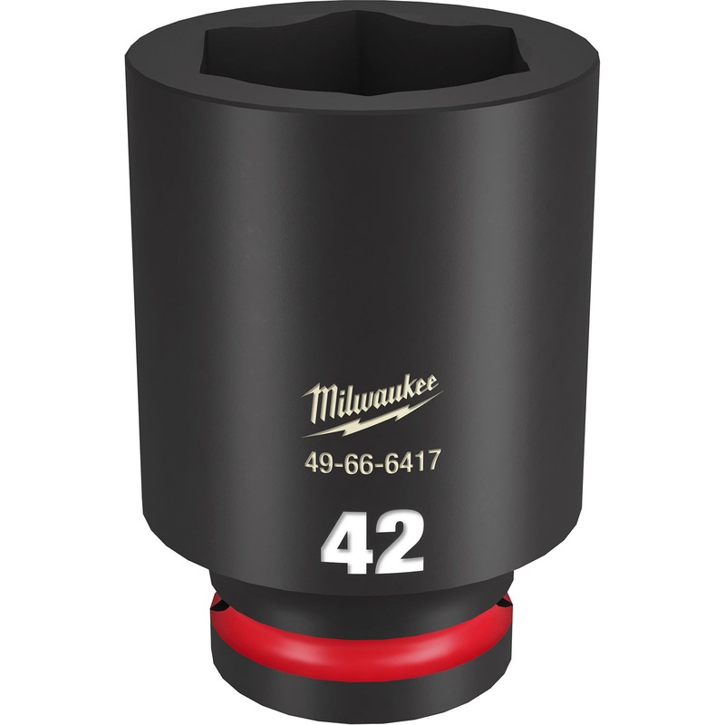 Milwaukee Shockwave 3/4 Drive 42mm Deep 6 Point Impact Socket 49666417
